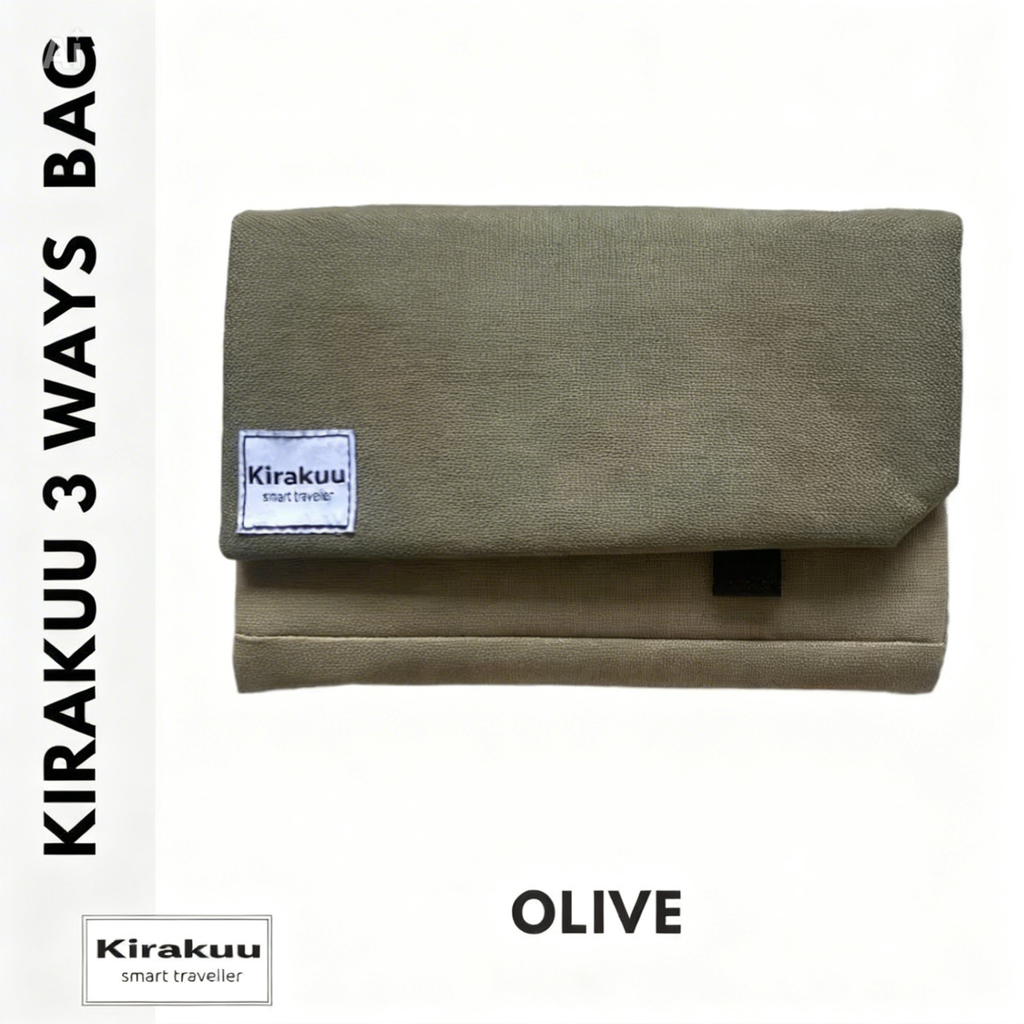 Kirakuu 全新 3 Ways Travel Bag 多功能旅行袋
