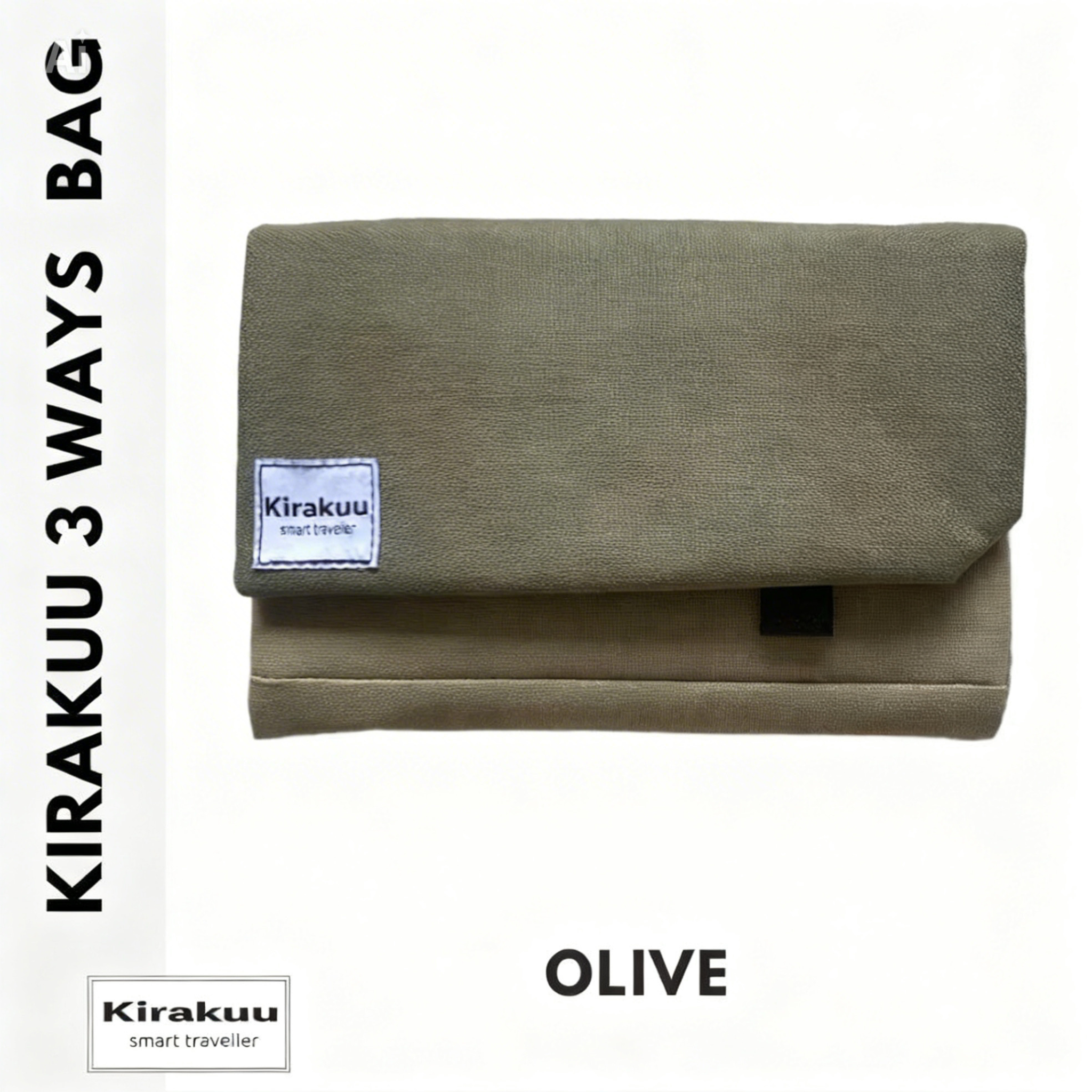 Kirakuu 全新 3 Ways Travel Bag 多功能旅行袋