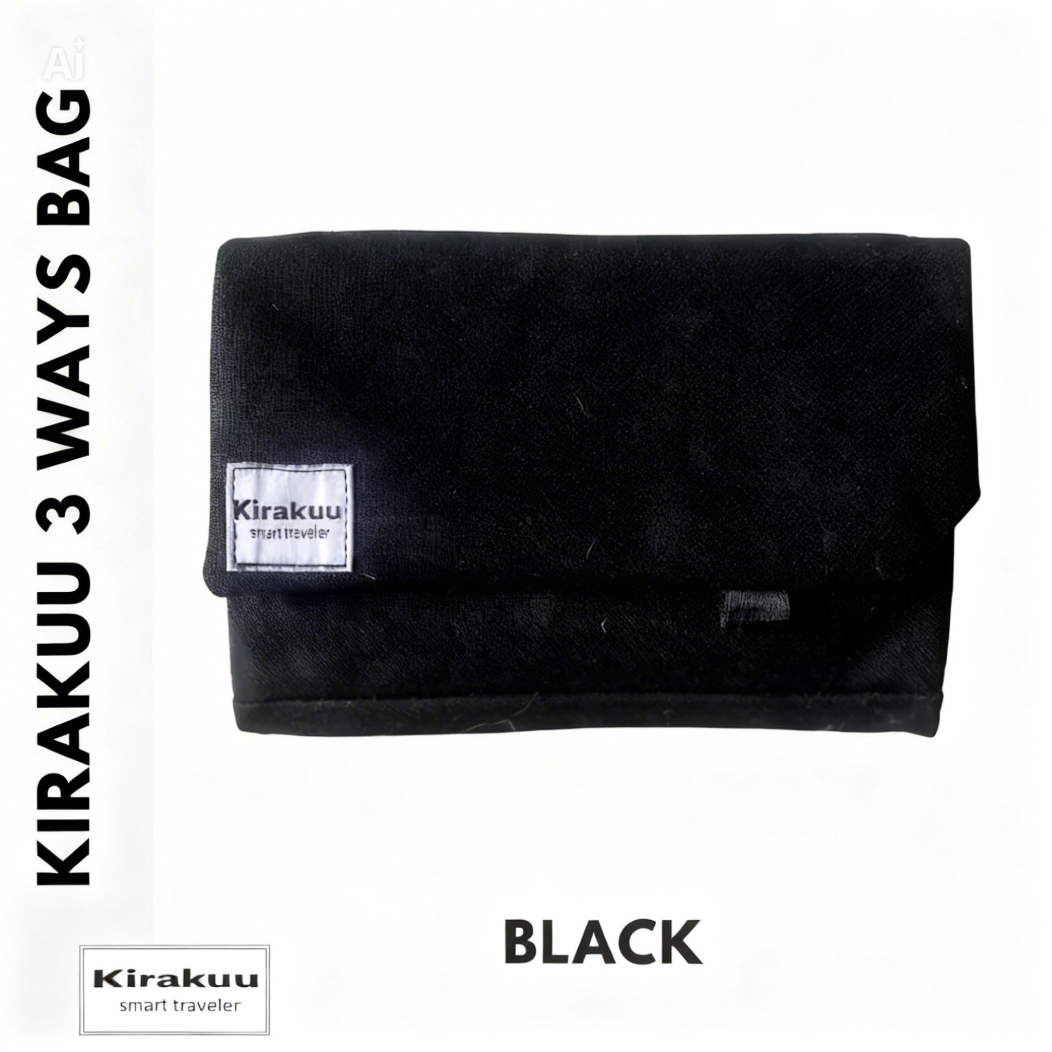 Kirakuu 全新 3 Ways Travel Bag 多功能旅行袋