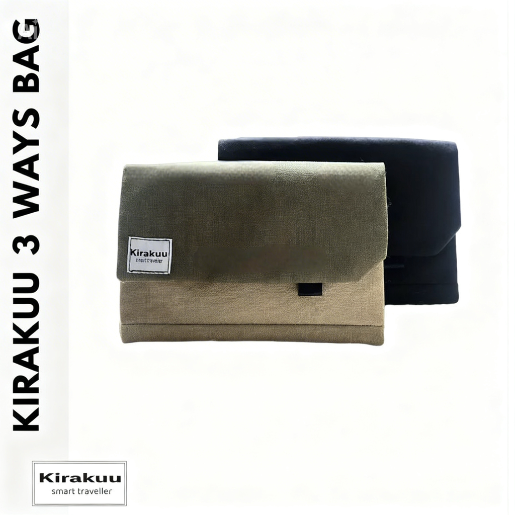 Kirakuu 全新 3 Ways Travel Bag 多功能旅行袋
